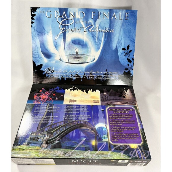 Myst V: End of Ages - Limited Edition PC Windows/Mac 2005 New Factory Sealed - Picture 6 of 12